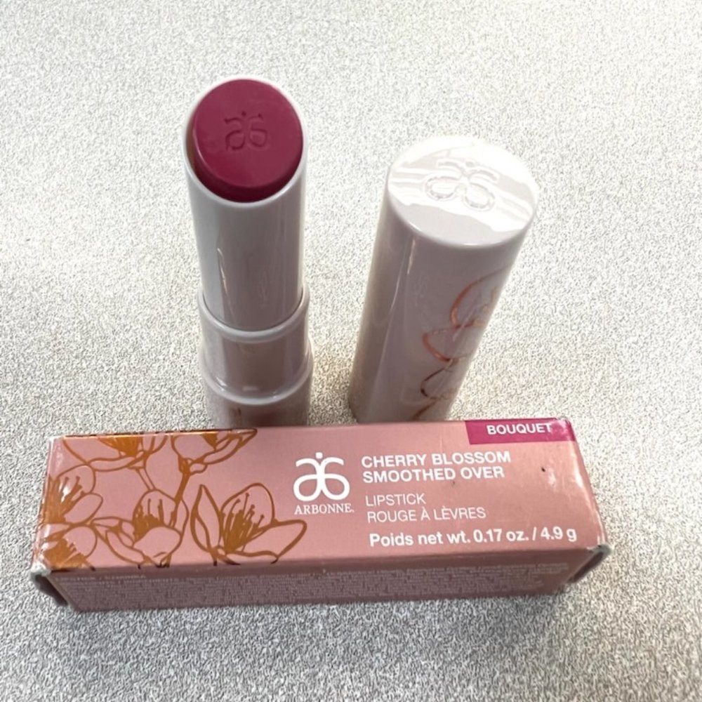 Arbonne Cherry Blossom Smoothed Over Lipstick